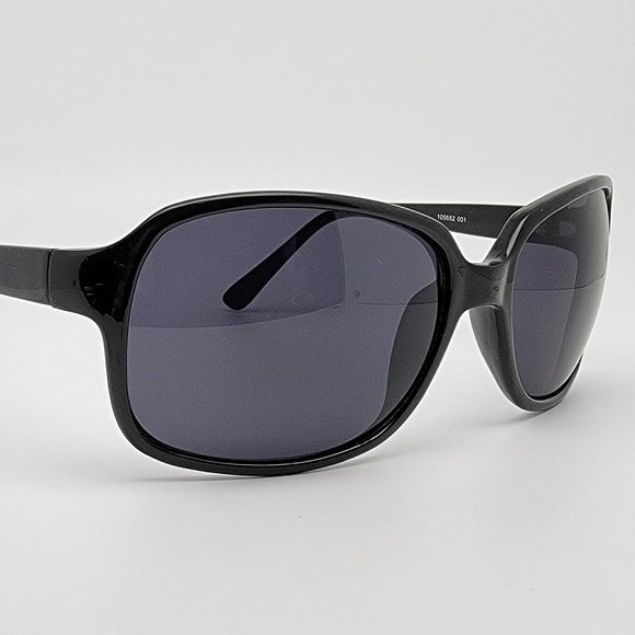 Mossimo 106652 001 Black Frame Black Lens Sunglasses 60-16-116 - Picture 6 of 12